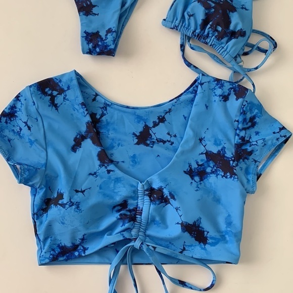 ZAFUL 3pcs Tie Dye Swimsuit - Picture 3 of 10